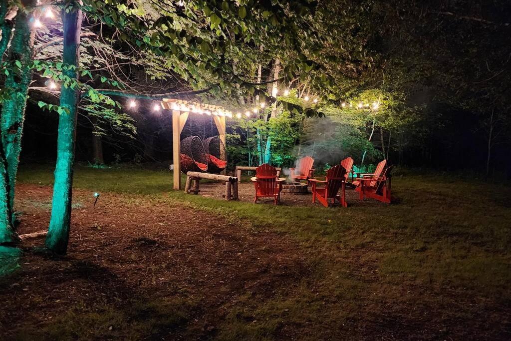 Mountain Blue Vista - Luxury Retreat Near Ski Resorts With Pond, Firepit And Hot Tub Windham Zewnętrze zdjęcie