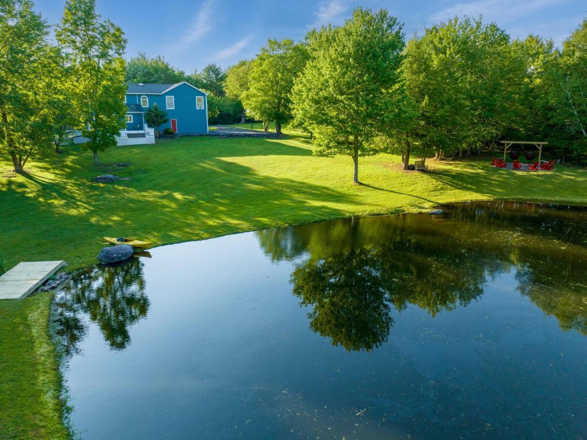Mountain Blue Vista - Luxury Retreat Near Ski Resorts With Pond, Firepit And Hot Tub Windham Zewnętrze zdjęcie