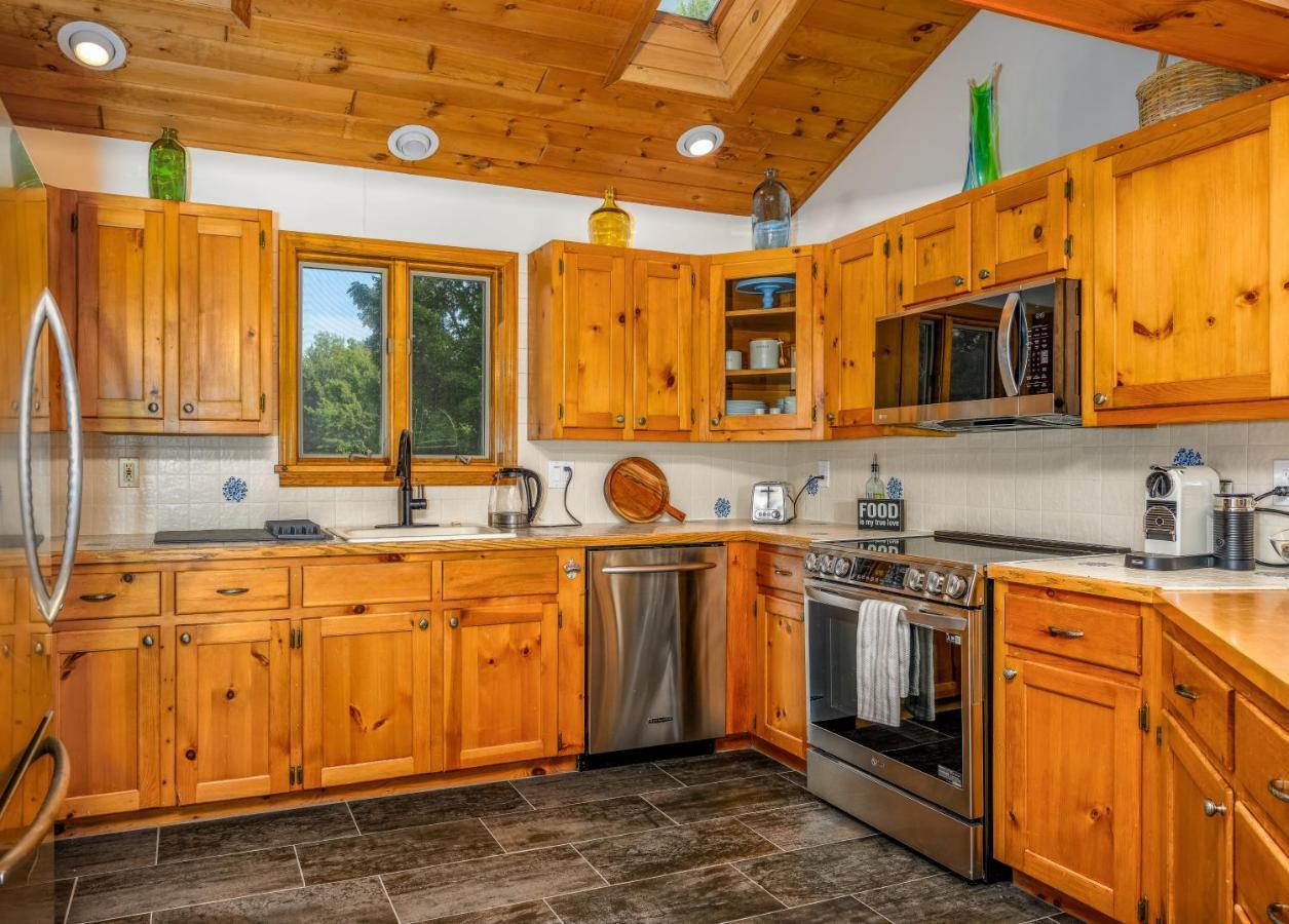 Mountain Blue Vista - Luxury Retreat Near Ski Resorts With Pond, Firepit And Hot Tub Windham Zewnętrze zdjęcie