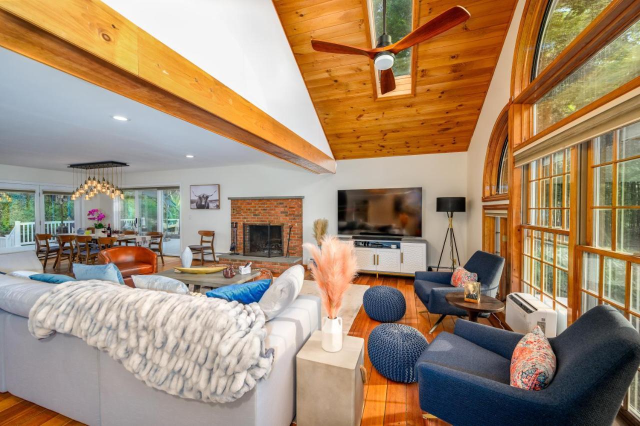 Mountain Blue Vista - Luxury Retreat Near Ski Resorts With Pond, Firepit And Hot Tub Windham Zewnętrze zdjęcie