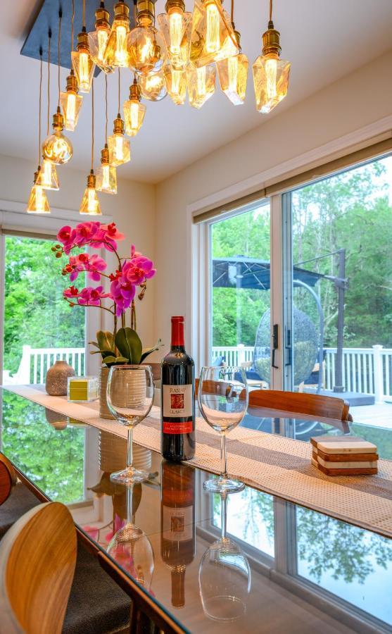 Mountain Blue Vista - Luxury Retreat Near Ski Resorts With Pond, Firepit And Hot Tub Windham Zewnętrze zdjęcie
