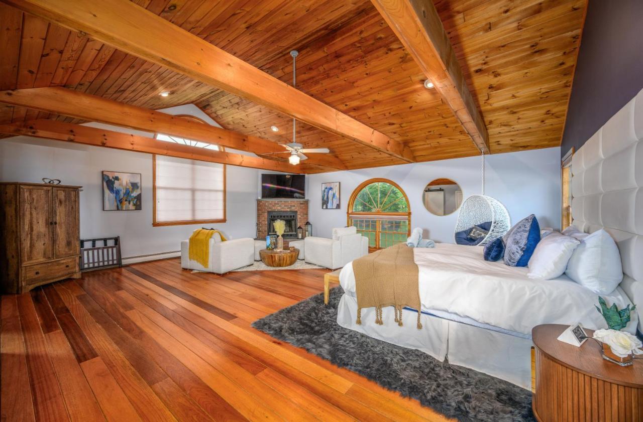 Mountain Blue Vista - Luxury Retreat Near Ski Resorts With Pond, Firepit And Hot Tub Windham Zewnętrze zdjęcie