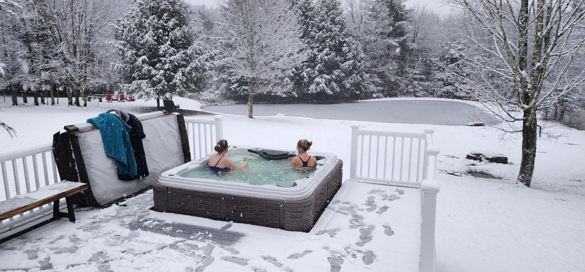 Mountain Blue Vista - Luxury Retreat Near Ski Resorts With Pond, Firepit And Hot Tub Windham Zewnętrze zdjęcie